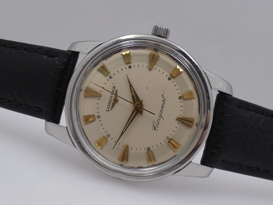 Longines Conquest 9000 Acciaio ANNO 1955 Carica Automatica - immagine 5