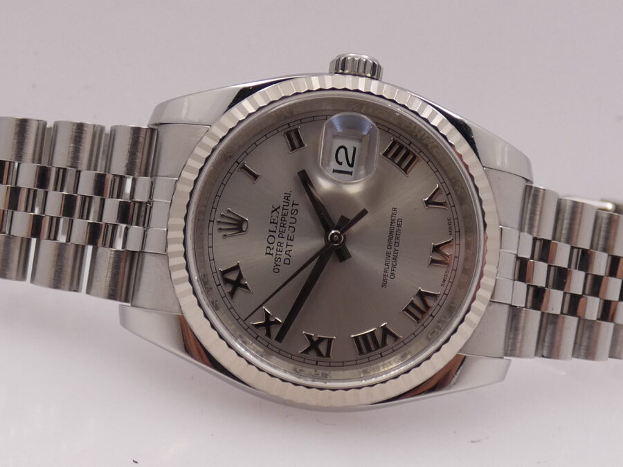 Rolex Datejust 116234 Ghiera Oro Bianco BOX & PAPERS Anno 2017 - immagine 5