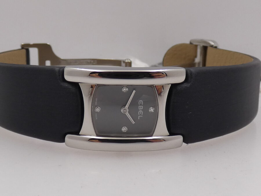 Ebel Beluga Manchette Lady E9057A21 Diamond Dial NEW Mai Indossato WITH BOX Acciaio - immagine 6