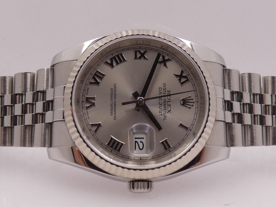 Rolex Datejust 116234 Ghiera Oro Bianco BOX & PAPERS Anno 2017 - immagine 6