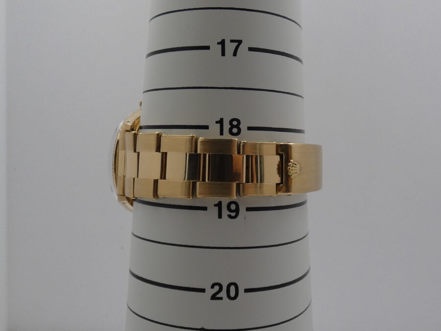 Rolex Oyster Perpetual Date 1503 Oro Massiccio 18 Kt ANNO 1973 With Box Automatico - immagine 7