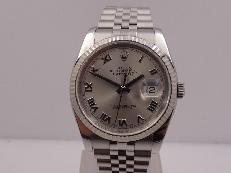 Rolex Datejust 116234 Ghiera Oro Bianco BOX & PAPERS Anno 2017 - immagine 8
