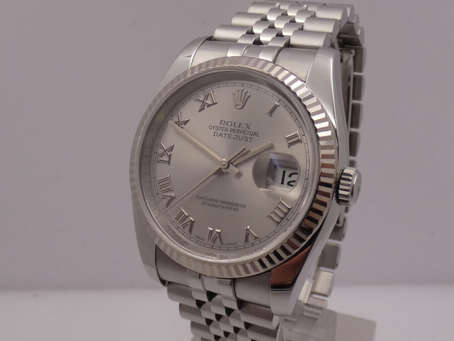 Rolex Datejust 116234 Ghiera Oro Bianco BOX & PAPERS Anno 2017 - immagine 9