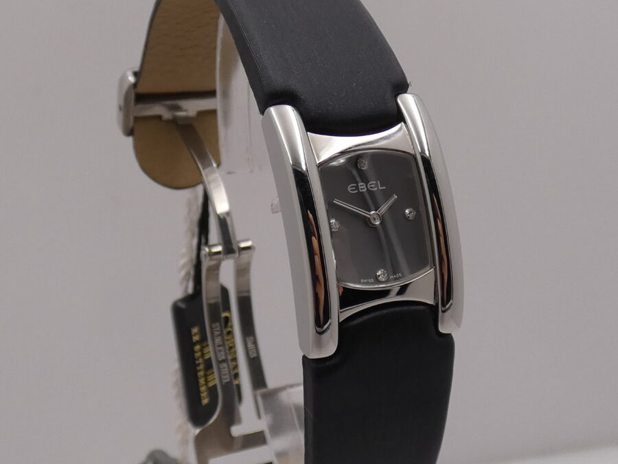 Ebel Beluga Manchette Lady E9057A21 Diamond Dial NEW Mai Indossato WITH BOX Acciaio - immagine 10