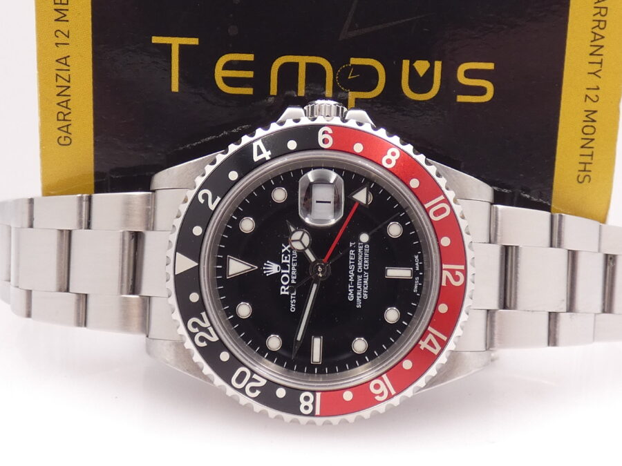 Rolex Gmt Master II 16710 ANNO 2001 WITH BOX Acciaio Automatico - immagine 2
