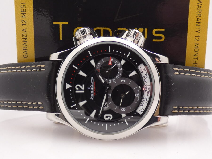 Jaeger LeCoultre Master Compressor Geographic 146.8.83/1 Automatico Acciaio WITH BOX ANNI '2000s - immagine 2