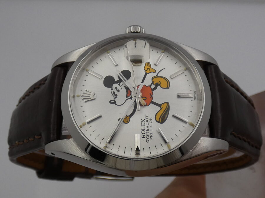 Rolex Oyster Date Precision Mickey Mouse 6694 Acciaio ANNO 1967 Carica Manuale WITH BOX