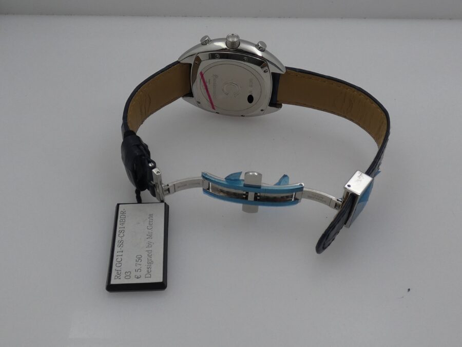Gerald Charles Renaissance WorldTime GC11 NEW OLD STOCK Automatico Acciaio ANNI '2000s - immagine 11