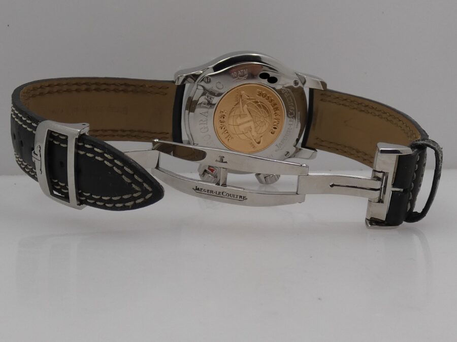 Jaeger LeCoultre Master Compressor Geographic 146.8.83/1 Automatico Acciaio WITH BOX ANNI '2000s - immagine 12