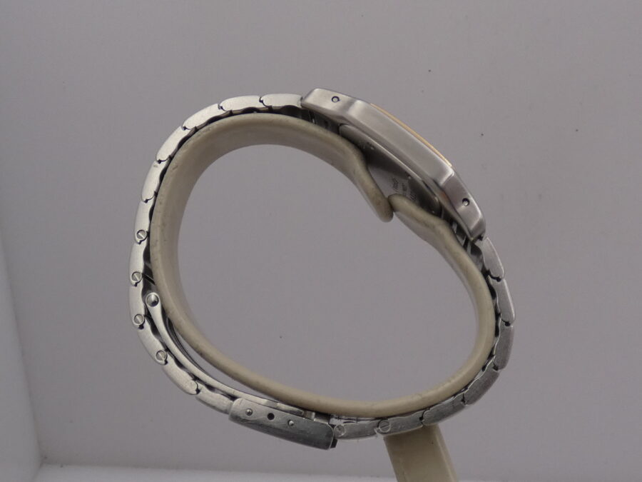 Cartier Santos Lady 166930 Acciaio & Oro 18 Kt WITH BOX ANNI '90s - immagine 14