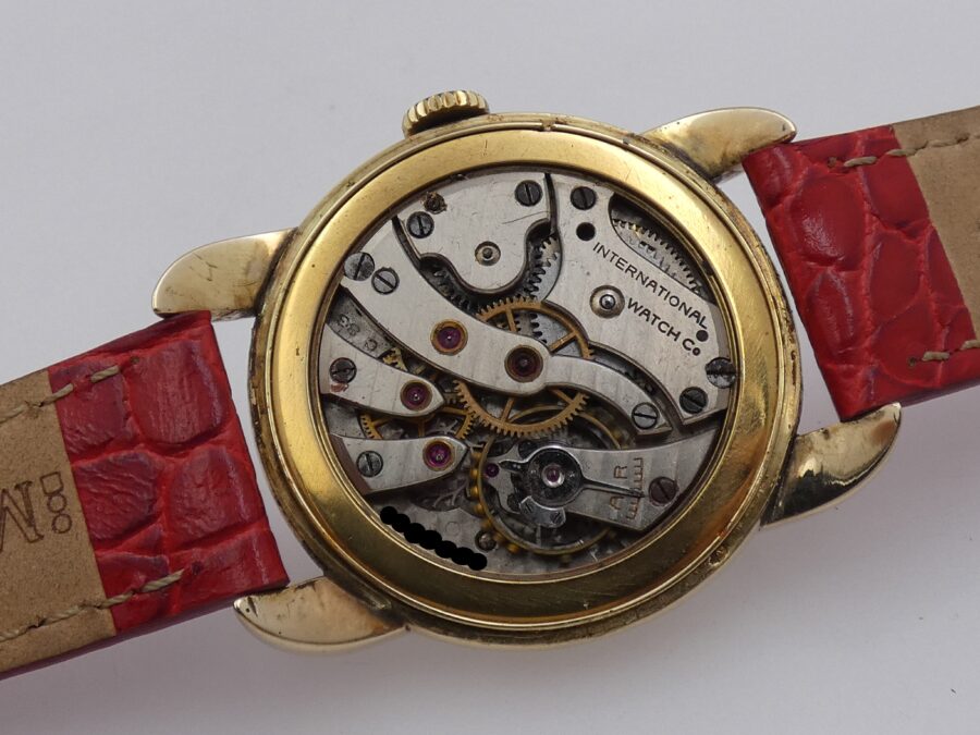 IWC Schaffausen Cal 83 Oro Massiccio 18 Kt ANNO 1945 Carica Manuale - immagine 15