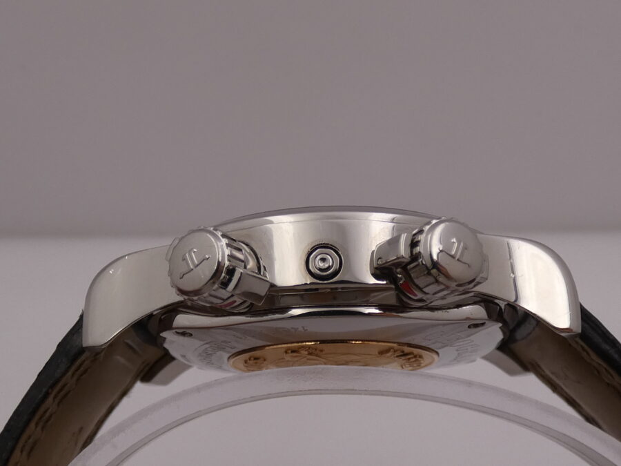 Jaeger LeCoultre Master Compressor Geographic 146.8.83/1 Automatico Acciaio WITH BOX ANNI '2000s - immagine 15