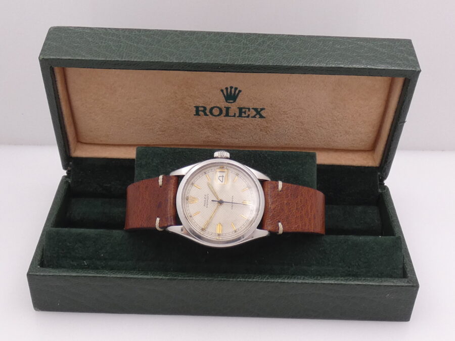 Rolex Oysterdate Precision 6294 Honeycomb Dial ANNO 1963 Acciaio WITH BOX Manuale - immagine 10