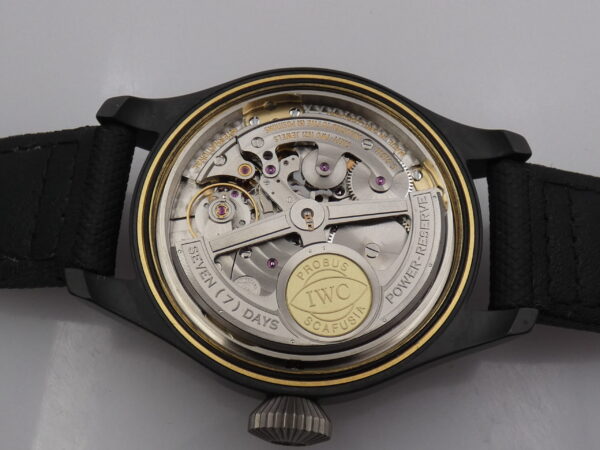 IWC Big Pilot Top Gun Perpetual Calendar Power Reserve FULL SET Anno 2014 Ceramica