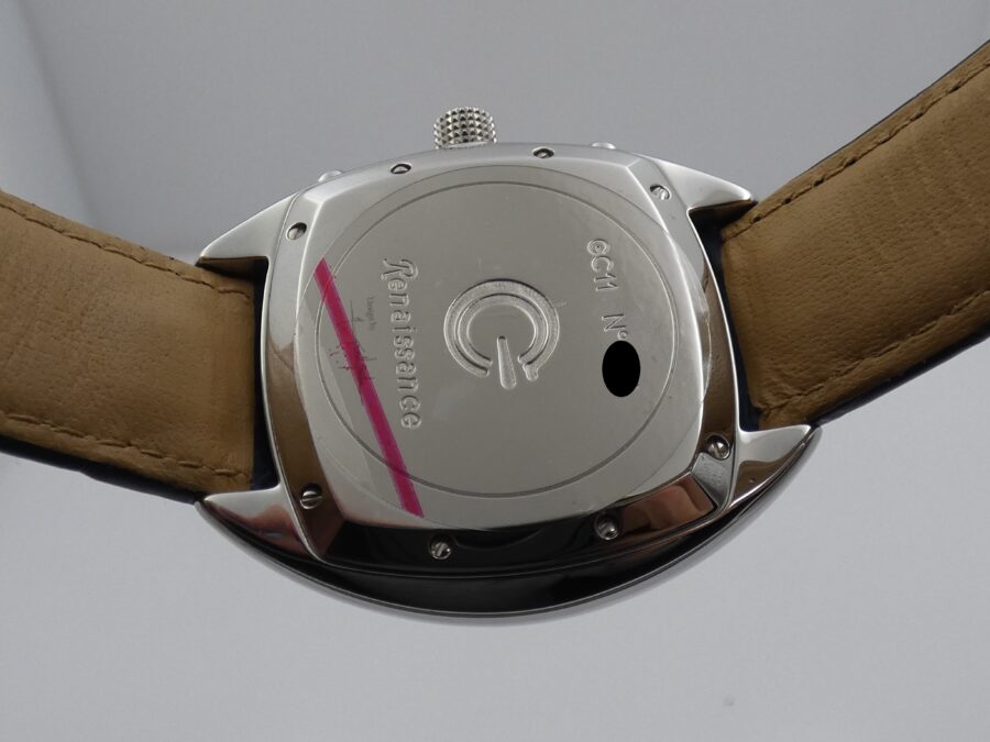 Gerald Charles Renaissance WorldTime GC11 NEW OLD STOCK Automatico Acciaio ANNI '2000s - immagine 16