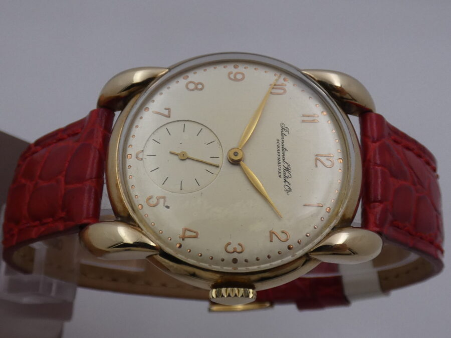 IWC Schaffausen Cal 83 Oro Massiccio 18 Kt ANNO 1945 Carica Manuale - immagine 3