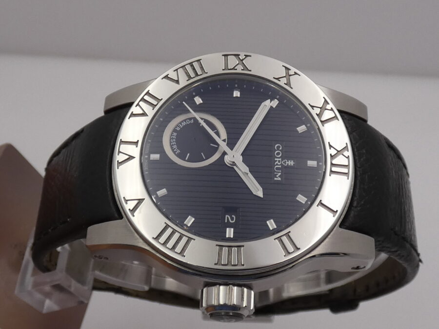 Corum Romvlvs Power Reserve Automatic 373.515.20 Acciaio FULL SET Anni '2000s - immagine 3