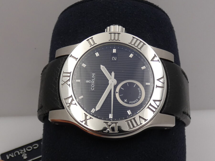 Corum Romvlvs Power Reserve Automatic 373.515.20 Acciaio FULL SET Anni '2000s - immagine 4