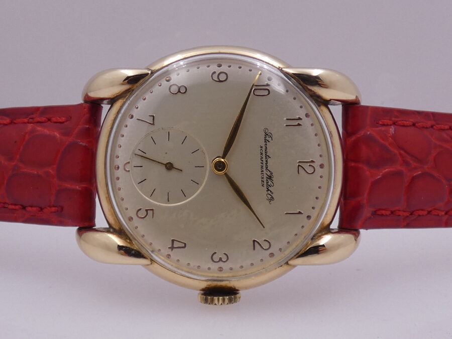 IWC Schaffausen Cal 83 Oro Massiccio 18 Kt ANNO 1945 Carica Manuale - immagine 6