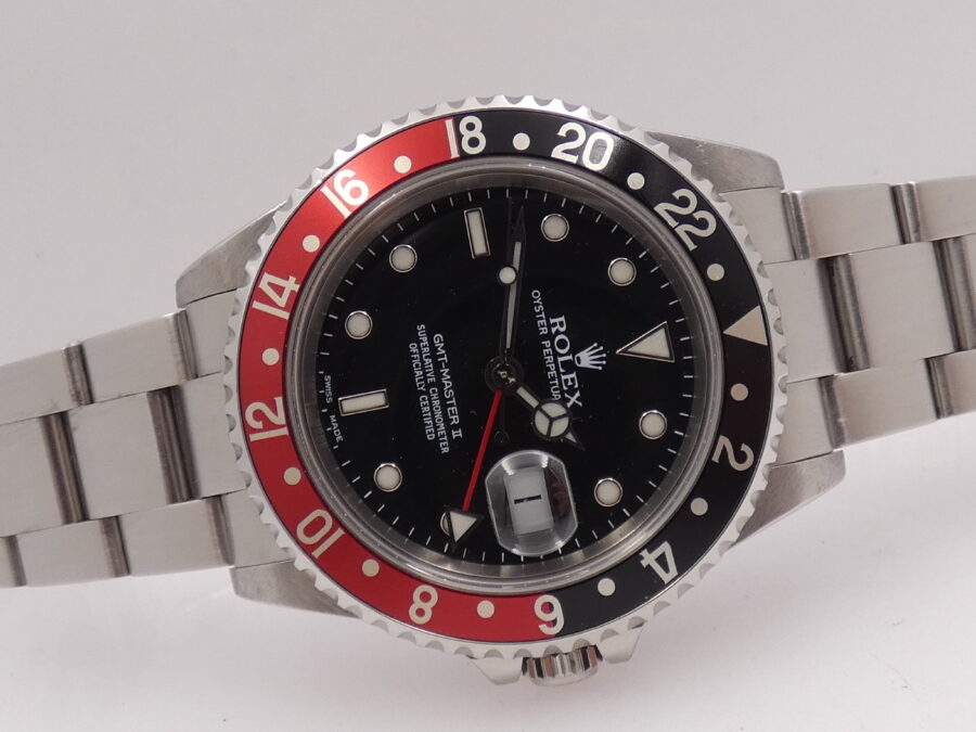 Rolex Gmt Master II 16710 ANNO 2001 WITH BOX Acciaio Automatico - immagine 6