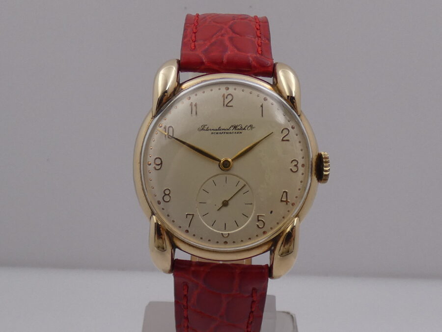 IWC Schaffausen Cal 83 Oro Massiccio 18 Kt ANNO 1945 Carica Manuale - immagine 8