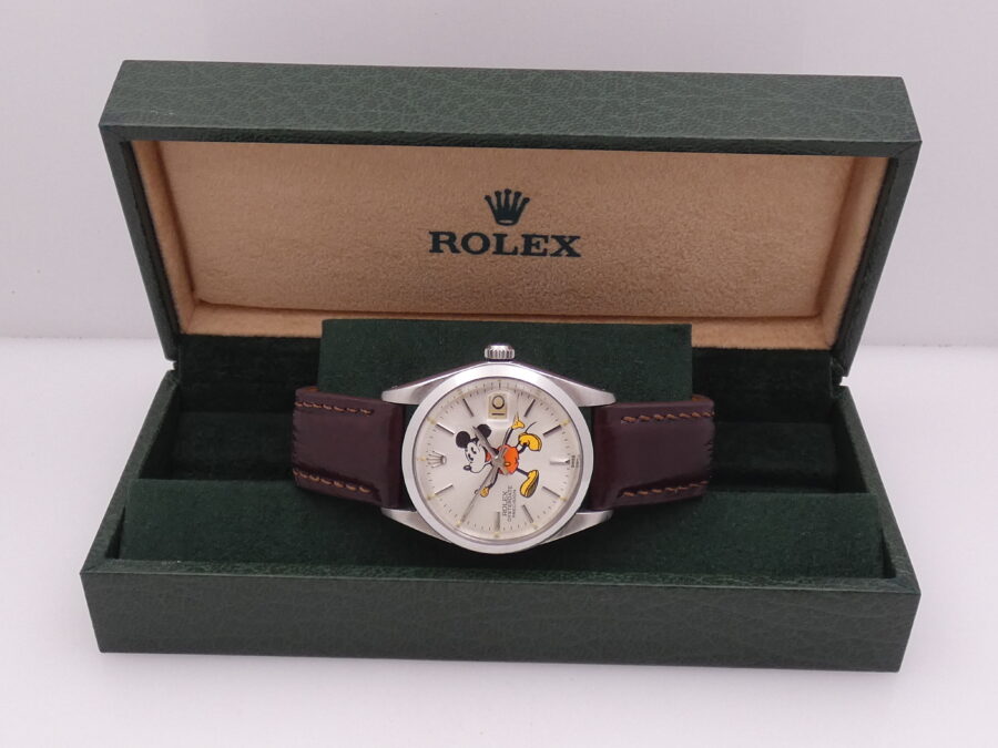 Rolex Oyster Date Precision Mickey Mouse 6694 Acciaio ANNO 1967 Carica Manuale WITH BOX - immagine 9