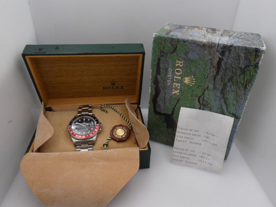 Rolex Gmt Master II 16710 ANNO 2001 WITH BOX Acciaio Automatico - immagine 9