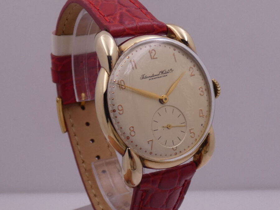 IWC Schaffausen Cal 83 Oro Massiccio 18 Kt ANNO 1945 Carica Manuale - immagine 10