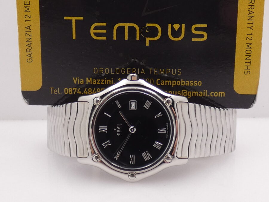 Ebel Sport Classic Wave E9087132 NEW OLD STOCK With Box Acciaio Braccialato - immagine 2