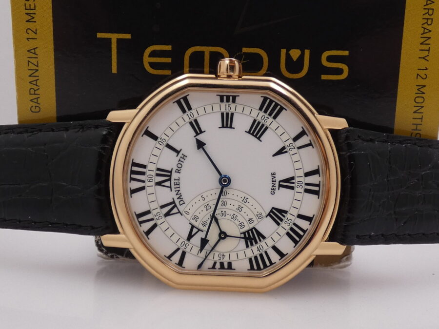 Daniel Roth Academia Athys II 109.Y.50 Oro Rosa 18 Kt ANNO 2009 BOX & PAPERS Top Condition - immagine 3