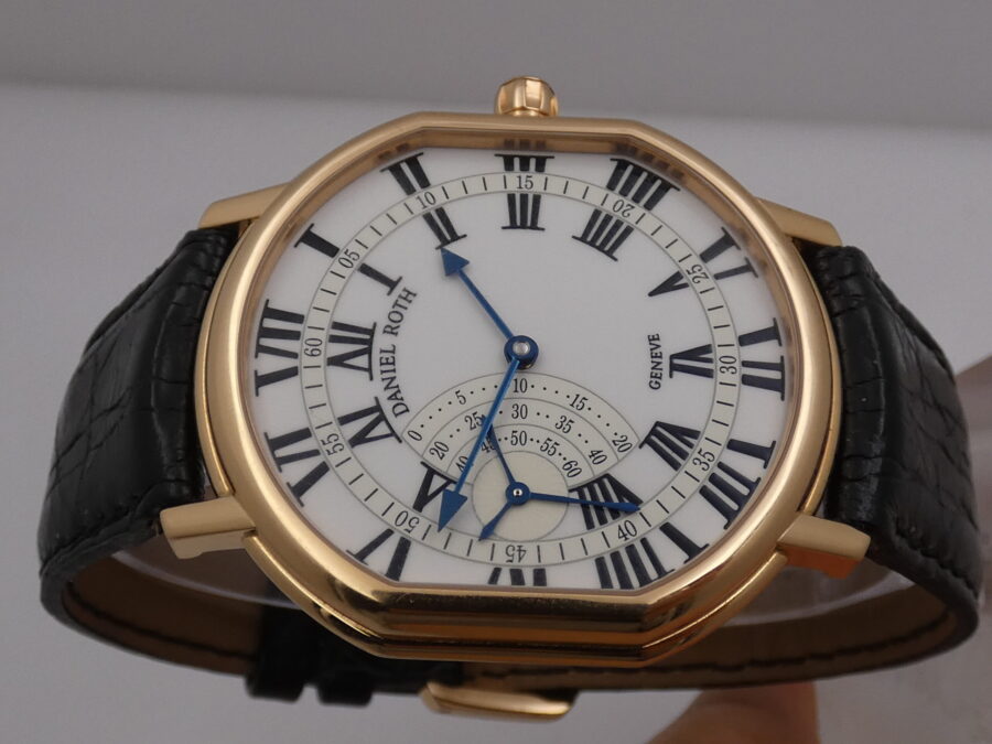 Daniel Roth Academia Athys II 109.Y.50 Oro Rosa 18 Kt ANNO 2009 BOX & PAPERS Top Condition - immagine 2