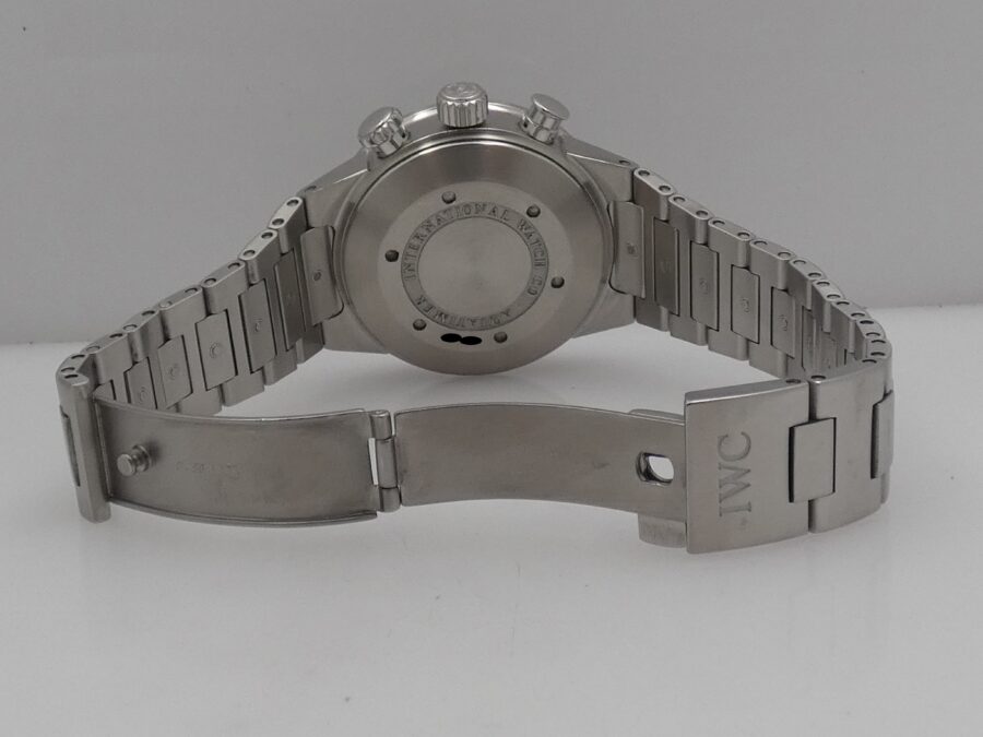 Cronografo IWC Aquatimer Day-Date 3719 Automatic Acciaio WITH BOX Braccialato ANNI '2000s - immagine 11