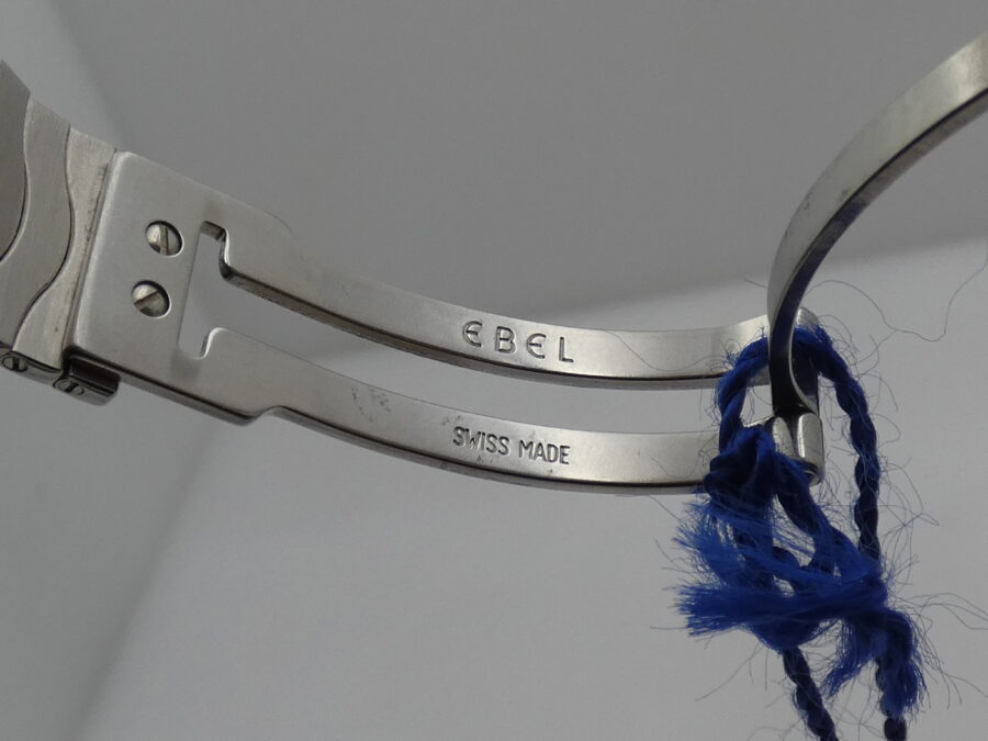 Ebel Sport Classic Wave E9087132 NEW OLD STOCK With Box Acciaio Braccialato - immagine 12