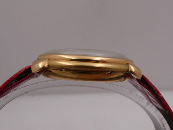 Cronografo Nice Watch Bicompax Oversize 37mm Oro 18 Kt Carica Manuale ANNI '50s