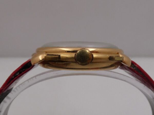 Cronografo Nice Watch Bicompax Oversize 37mm Oro 18 Kt Carica Manuale ANNI '50s