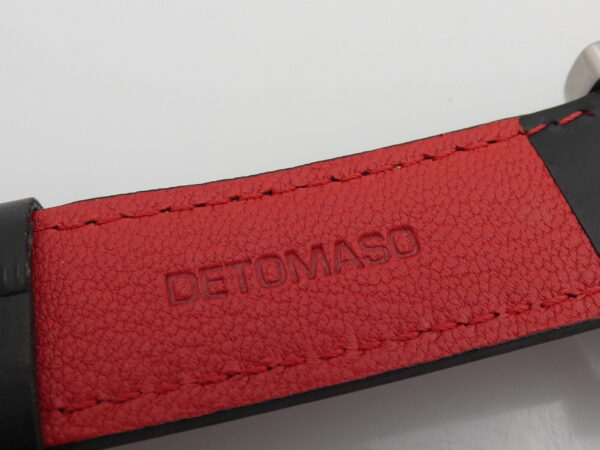 DeTomaso Cesena GMT Alarm CT1032-D NEW BOX & PAPERS Acciaio
