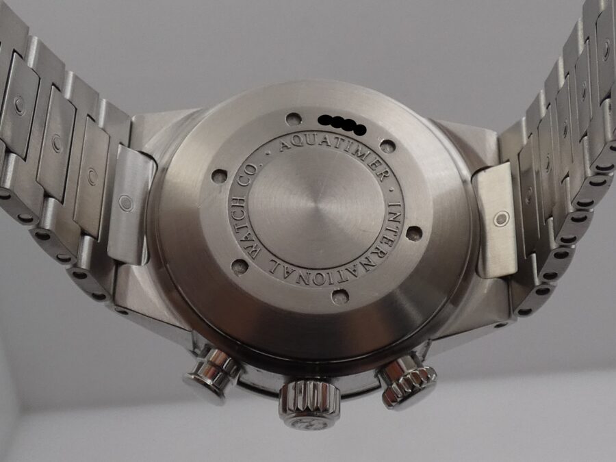 Cronografo IWC Aquatimer Day-Date 3719 Automatic Acciaio WITH BOX Braccialato ANNI '2000s - immagine 14