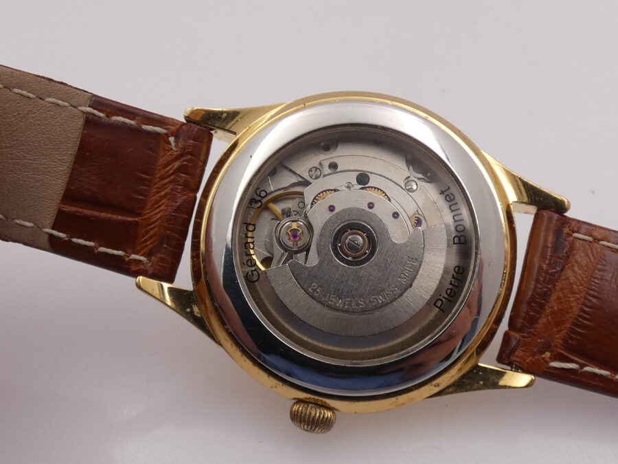 Pierre Bonnet Gerard 36 Automatic Date Oro 18 Kt Gold Filled ANNi '90s - immagine 15