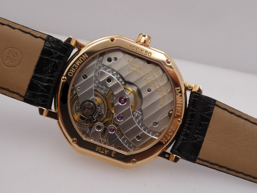 Daniel Roth Academia Athys II 109.Y.50 Oro Rosa 18 Kt ANNO 2009 BOX & PAPERS Top Condition - immagine 17