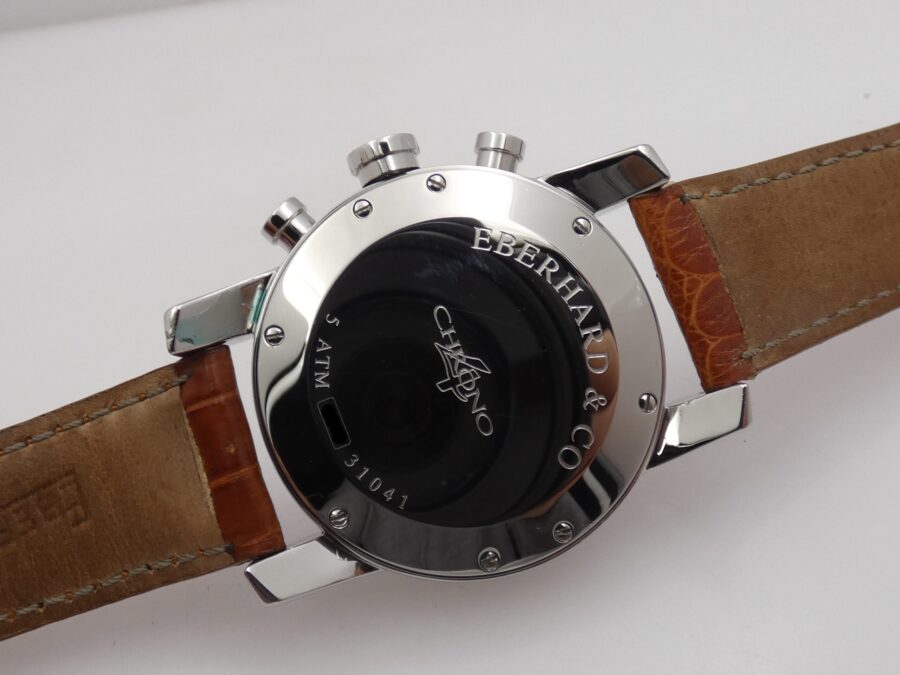 Cronografo Eberhard Chrono4 31041 Acciaio Automatico TOP CONDITION ANNI '2000s - immagine 16