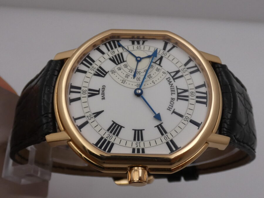 Daniel Roth Academia Athys II 109.Y.50 Oro Rosa 18 Kt ANNO 2009 BOX & PAPERS Top Condition - immagine 4