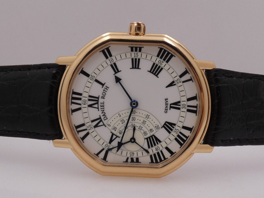 Daniel Roth Academia Athys II 109.Y.50 Oro Rosa 18 Kt ANNO 2009 BOX & PAPERS Top Condition - immagine 5