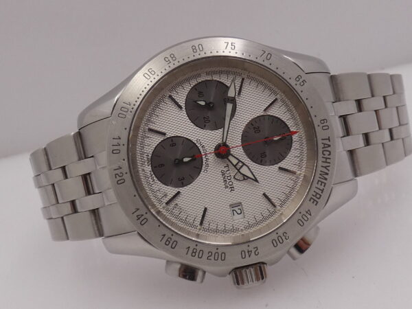Cronografo Tudor Chronautic 79390P WITH PAPERS Acciaio ANNO 2008 Braccialato