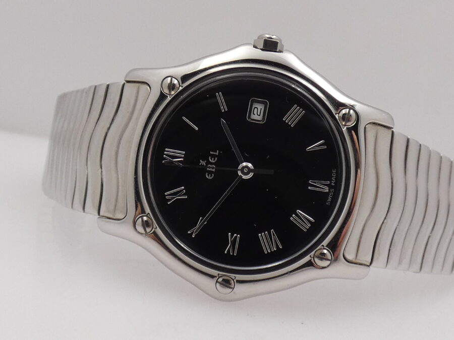 Ebel Sport Classic Wave E9087132 NEW OLD STOCK With Box Acciaio Braccialato - immagine 5