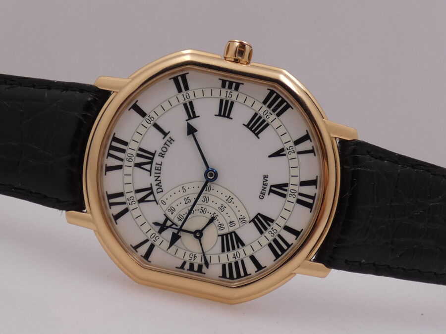 Daniel Roth Academia Athys II 109.Y.50 Oro Rosa 18 Kt ANNO 2009 BOX & PAPERS Top Condition - immagine 6