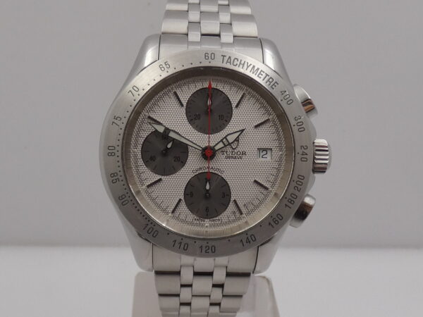 Cronografo Tudor Chronautic 79390P WITH PAPERS Acciaio ANNO 2008 Braccialato