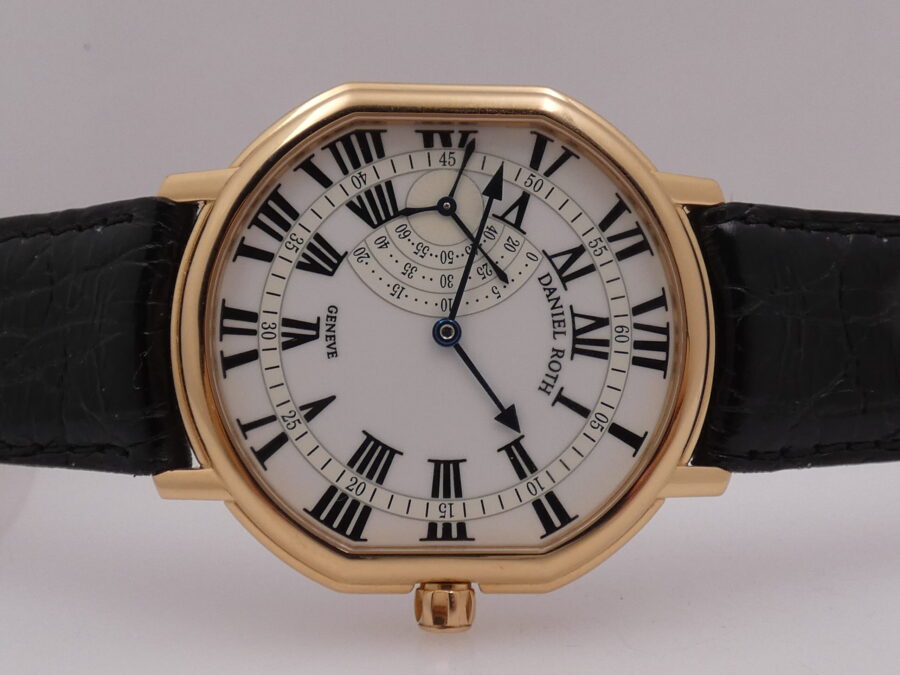 Daniel Roth Academia Athys II 109.Y.50 Oro Rosa 18 Kt ANNO 2009 BOX & PAPERS Top Condition - immagine 7