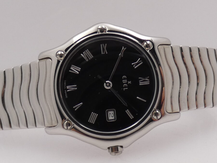 Ebel Sport Classic Wave E9087132 NEW OLD STOCK With Box Acciaio Braccialato - immagine 7