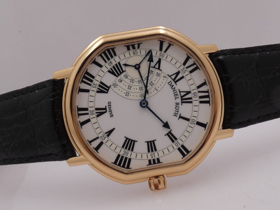 Daniel Roth Academia Athys II 109.Y.50 Oro Rosa 18 Kt ANNO 2009 BOX & PAPERS Top Condition - immagine 8