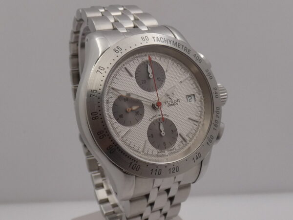 Cronografo Tudor Chronautic 79390P WITH PAPERS Acciaio ANNO 2008 Braccialato